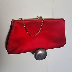 *Vintage* Red Clutch HL AFFAIR